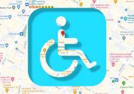 accessible transit routes on Google Maps