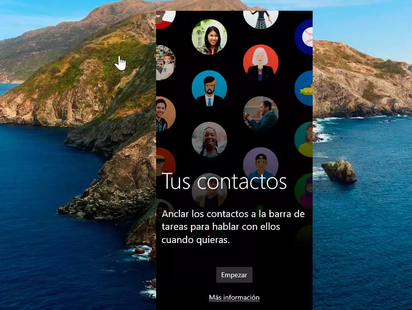 Contacts Windows 10 Mise en route