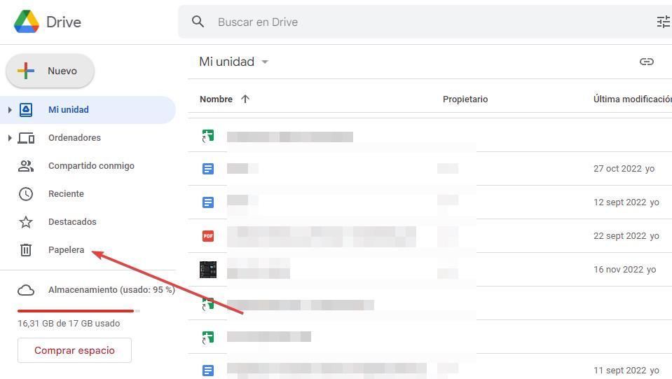Récupérer les fichiers Google Drive supprimés