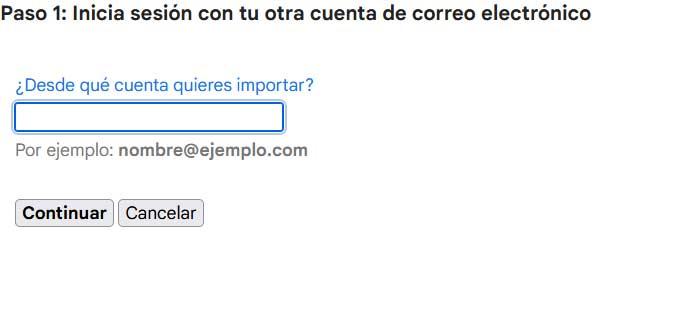 importer gmail