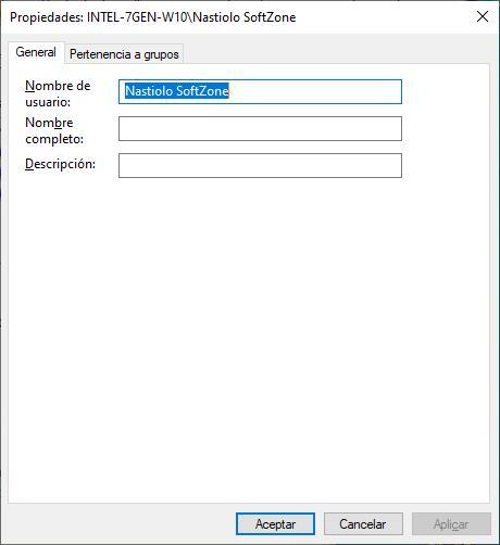 Modifier le nom du compte utilisateur Windows