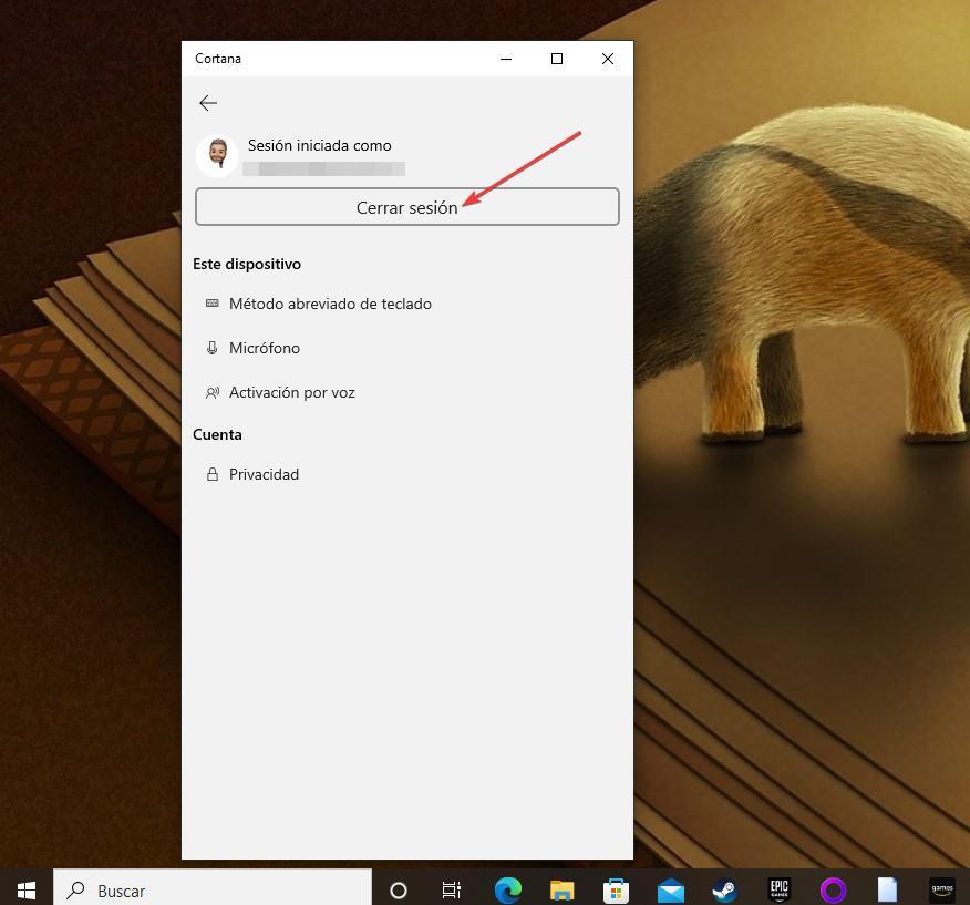 Désactiver Cortana Windows 10