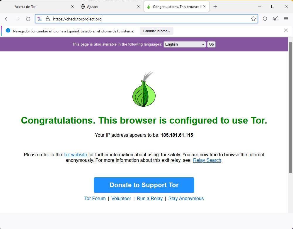 Navigateur Tor - Se connecter au réseau Tor - 3