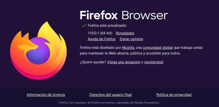 Firefox 119