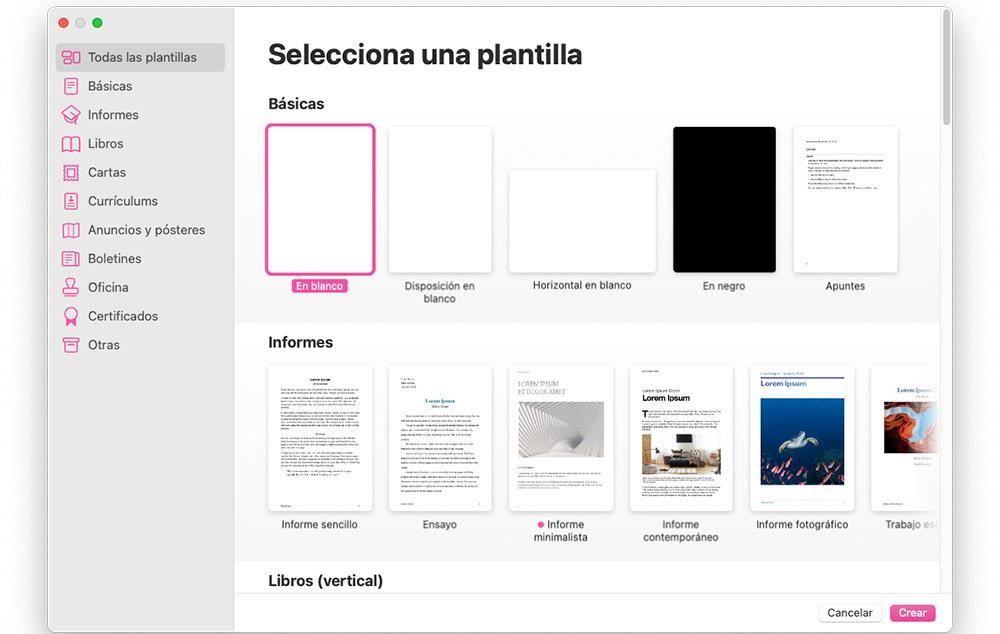 Créer des documents avec Pages sur macOS