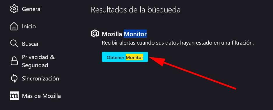 Mozilla moniteur Firefox