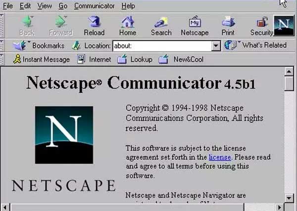 navigateur Netscape