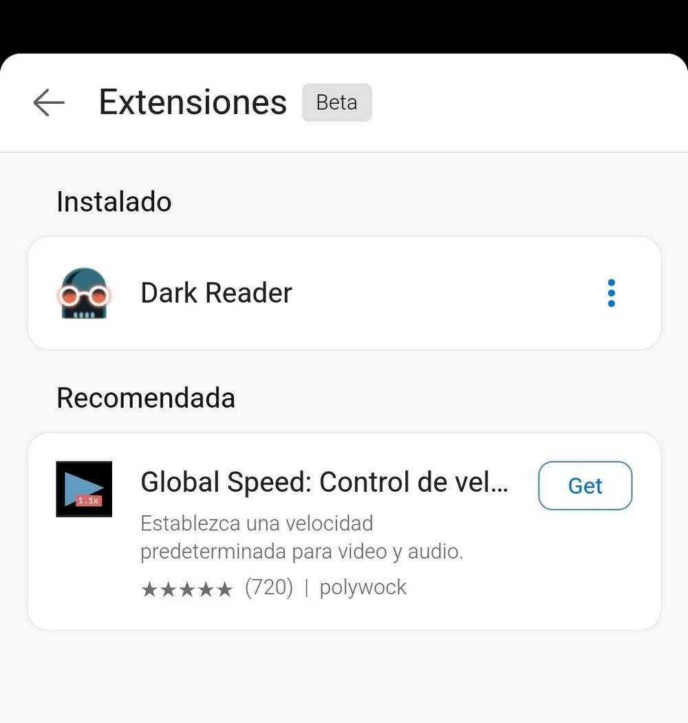 Extensions Android Edge - 1